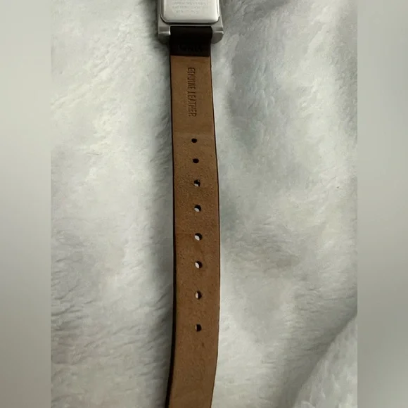 NWT Authentic Vintage Kenneth Cole 2-Tone Stainless Steel Watch w/Leather KC2152 - Picture 14 of 16